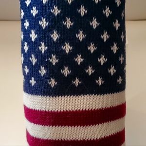 Cotton Club Patriotic Knit Scarf